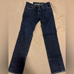 Hollister Dark Blue Men’s Jeans 32x32 Button Zip Style